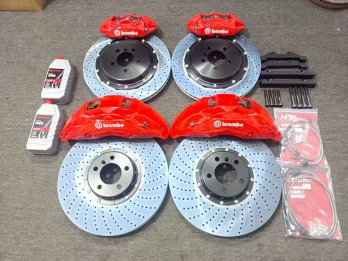 Aki 10N 10-Piston Front & 4-Piston Rear High Performance Brake Kit